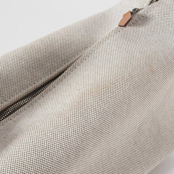 Hermès Bride-a-Brac S Cotton Canvas Travel Pouch with Embroidered H & Top Handle - Picture 12 of 14